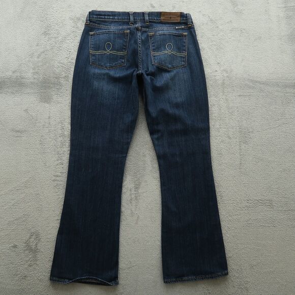 Lucky Brand Women's Boot Cut Jeans - Dark Blue - Picture 12 of 16